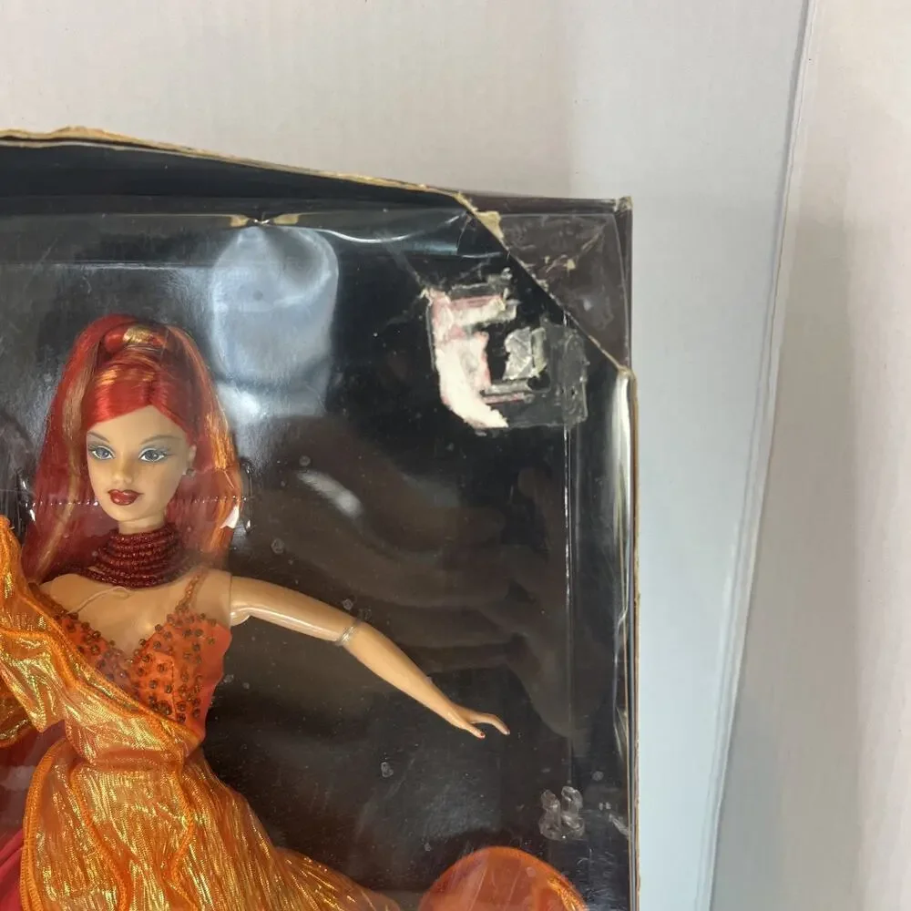 VTG Dancing Fire Barbie Doll Essence of Nature Collection Limited Edition Mattel